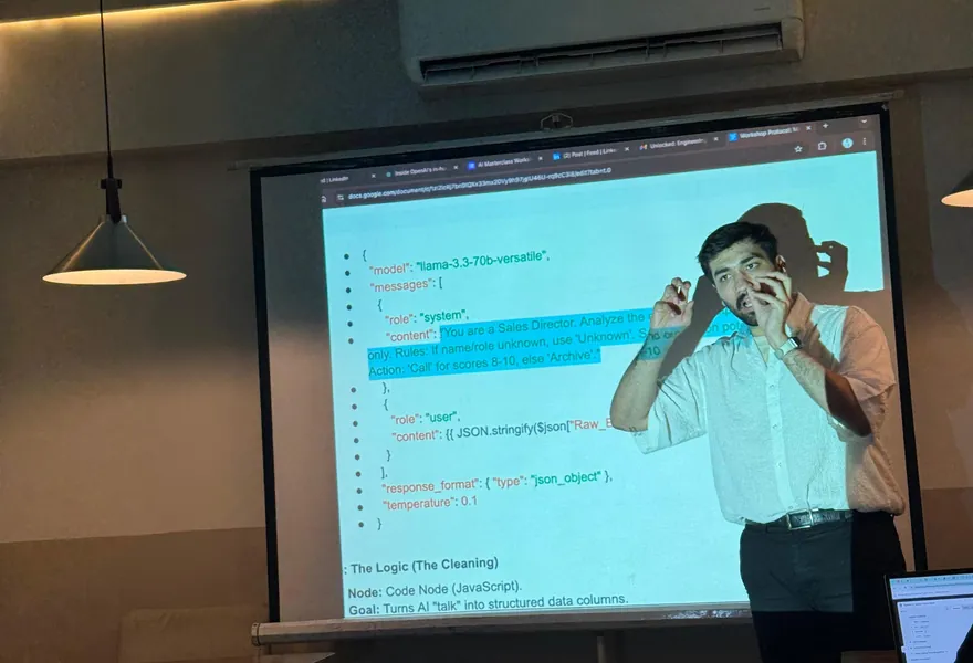 Enterprise AI workshop — team learning